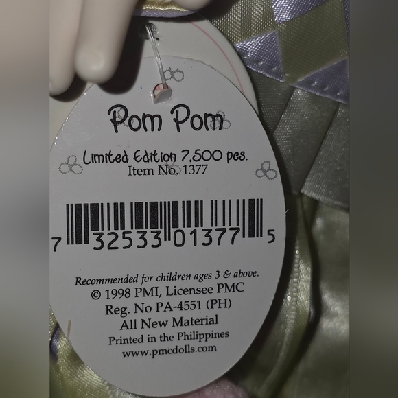 Pom Pom 1998 Precious Moments - Picture 2 of 4